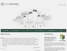 Tablet Screenshot of hotelpartner.com.tr