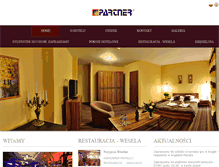 Tablet Screenshot of hotelpartner.pl